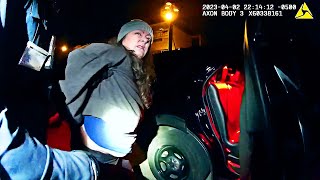 Police Surprise Woman at Her Doorstep After Spam Calling 911 [upl. by Adallard]