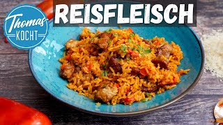 Leckeres Reisfleisch  serbisches Reisfleisch Djuvec [upl. by Ricoriki]