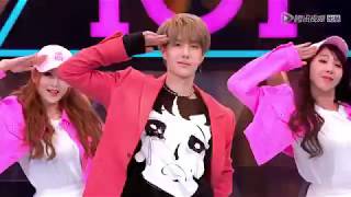 180416 PRODUCE 101 Theme Song  Dance Mentor Wang Yibo Ver [upl. by Ellwood]