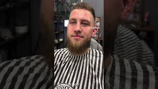 Strzyżenie męskie skin fade i golenie brody brzytwa barber barbershop haircut broda hair dc [upl. by Bennion]