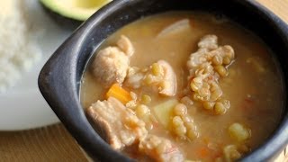 LENTEJAS COLOMBIANAS  Cómo Hacer Sopa de Lentejas  SyS [upl. by Dorree223]