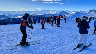 Skifahren in Kitzbühel  Tirol Österreich [upl. by Dnalram170]