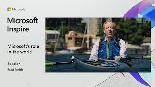 Microsoft Inspire 2020 Brad Smith [upl. by Pernas]