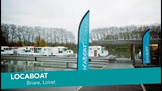 Service de location de bateaux sans permis  Base de Briare dans le Loiret  Locaboat [upl. by Beckman]