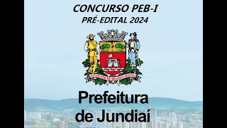 Professor de Educação Básica I  Prefeitura de Jundiaí  Novo Concurso Público [upl. by Ahsinrat613]