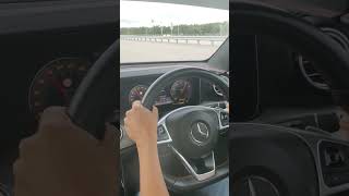 Mercedes E43 AMG Sport acceleration test automobile [upl. by Hagerman757]