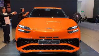 All New Genesis GV60 Magma Concept Walkaround—2024 Beijing Motor Show [upl. by Merry]