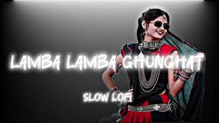 Lamba lamba ghunghat lofi🔥 headphone 🎧 haryanvi song 🥀 MP3 song [upl. by Esidnac279]