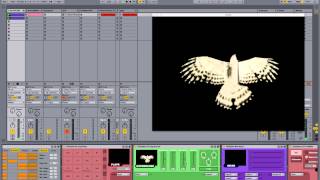 Audiovisual composition in Live 9 with VIZZable2 [upl. by Ahsaekal]