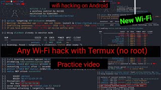 wifi tool for termux without root secure [upl. by Ardnuat771]