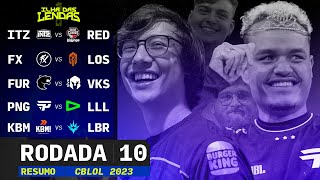 Resumo CBLOL 10ª Rodada  O CLÁSSICO ESTÁ DE VOLTA  Ilha das Lendas [upl. by Flavius]