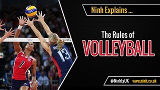 The Rules of Volleyball  EXPLAINED [upl. by Reidid]