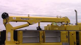 Yellow Combo LubeService Body with H14025 Crane [upl. by Jodoin384]