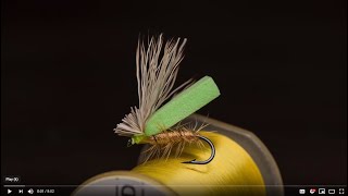 NEVERSINKING Caddis fly pattern tutorial [upl. by Marielle525]