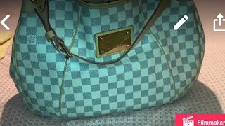 Louis Vuitton Galliera Pm Damier Azur [upl. by Romona317]