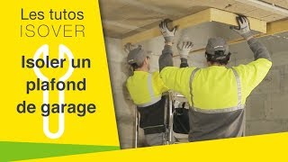 Isoler un plafond de garage ou de soussol  La solution  Panodal  TUTOVER [upl. by Eelac]