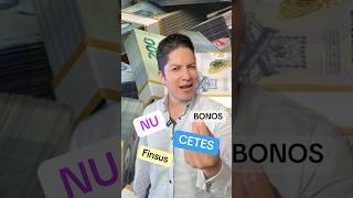 NU VS CETES vS BONOS ¿cómo escoger el mejor plazo shorts [upl. by Eentihw912]