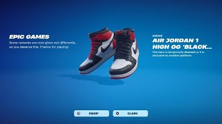 Fortnite kicks are out amp unavailable [upl. by Germin599]