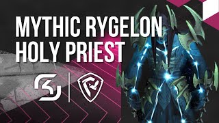 SK Pieces vs Mythic Rygelon Holy Priest PoV [upl. by Huba]