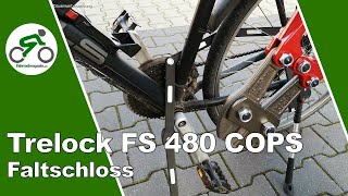 Trelock FS 480 COPS geknackt im Test  Handhabung amp Montage [upl. by Ikciv340]