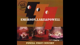 Emerson Lake amp Powell  19860815  Powell First Concert [upl. by Laehcar]