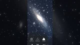 1000x zoom into Andromeda galaxys centre moon astronomy skyandromedagalaxyzoom shorts viral [upl. by Repotsirhc]