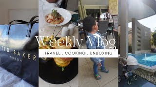 VLOG Fairway Hotel Ted Baker bag Oxtail meal Braces update Chit chat South African YouTuber [upl. by Aihsel304]