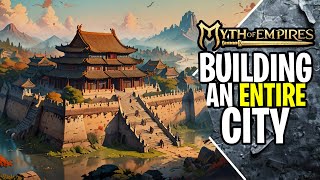 I Am BUILDING An ENTIRE CITY In MYTH OF EMPIRES Part 1 [upl. by Skelly]