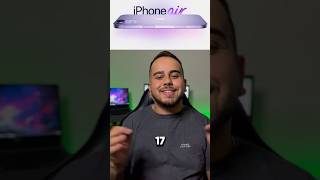 VAI SER LANÇADO O IPHONE 17 AIR  shorts [upl. by Soloma]