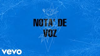 NOTA DE VOZ  Video Lyrics [upl. by Edwin]