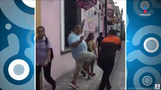 El grito varonil de un hombre cuando lo espantan  Qué Importa [upl. by Yarled877]