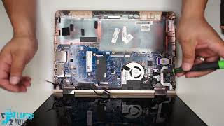 Laptop HP Pavilion x360 m3u103dx Disassembly Take Apart Sell Mobo CPU amp Other Parts Removal [upl. by Kavita]