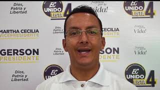 Juan Carlos Rivera Candidato Asambleísta del Ecuador 2021 [upl. by Cornelle]