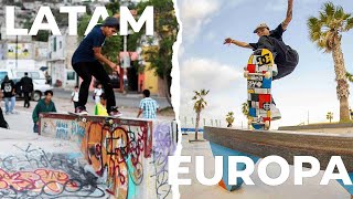 El SKATE en LATAM VS en EUROPA [upl. by Dnalyaw792]