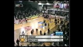 ZD TV I ZadarMaccabi Goodyear liga 200203 sažetak finala [upl. by Veleda38]