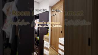 Sliding Wardrobe installation  Room 2 Improvement home homeimprovement wardrobe [upl. by Heeley]