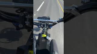 Stealth bomber electric bike Strong and fast start  first person perspective from our customer [upl. by Tremaine]