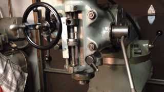 1979 Bridgeport Variable Speed Jhead Milling MachineNICE [upl. by Llij]