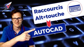 RACCOURCIS ALTTOUCHE AUTOCAD  SYMBOLES AUTOCAD [upl. by Assylem]