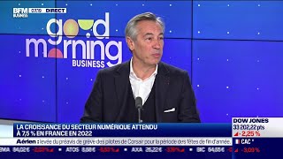 La croissance du secteur numérique attendu à 75 en France en 2022 [upl. by Ahola]