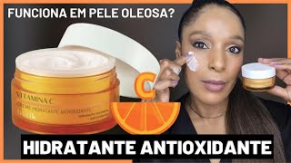 RESENHA CREME HIDRATANTE ANTIOXIDANTE BOTIK VITAMINA C TESTEI POR 4 SEMANAS EM PELE OLEOSA beleza [upl. by Bern]