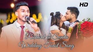 Wedding Toast Song by Ramson Cardoso  Richard amp Senita  28th Nov 2021 [upl. by Eelirem]