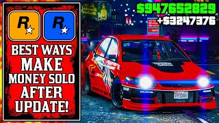 This is AWESOME The BEST WAYS To Make Money SOLO After UPDATE in GTA Online GTA5 Fast Money [upl. by Llenrap]