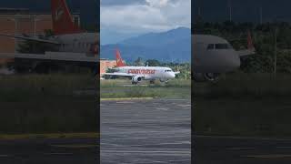 Aterrizaje en valera conviasa svvl embraer190 aterrizaje landing aviacionvenezolana svmi [upl. by Acirat]