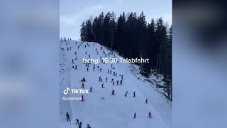 Überfüllte Skipiste in Ischgl Virales Video zeigt die irre Lage im Skigebiet [upl. by Sarena]