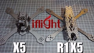 iFlight Frame Review  Race One X5 and Transframe X5 [upl. by Sidhu]