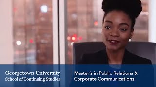 Masters in Public Relations amp Corporate Communications Testimonials [upl. by Etnuahc]