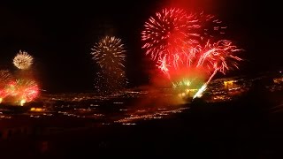 New Years Eve in Madeira 2014 2015  Show of Fireworks [upl. by Ongineb]