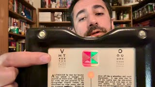 ASMR Prequel Optometrist examines amp refers you roleplay [upl. by Anolla]