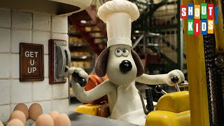 Wallace amp Gromit The Complete Cracking Collection  Clip A Matter of Loaf and Death [upl. by Euqinna]